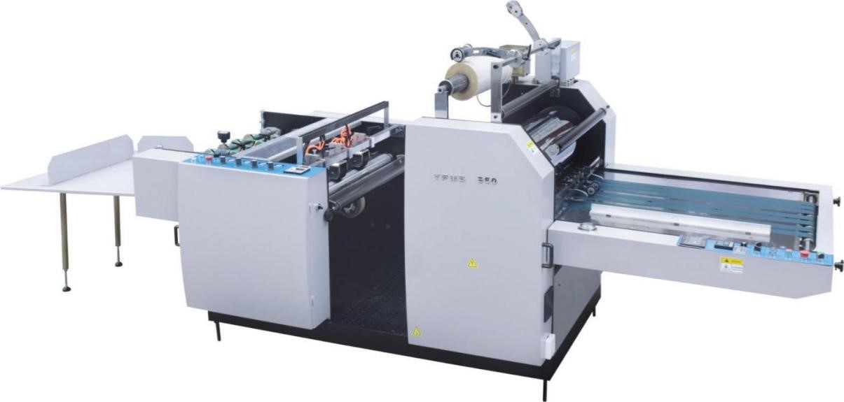 tumpah mesin laminating semi-otomatis