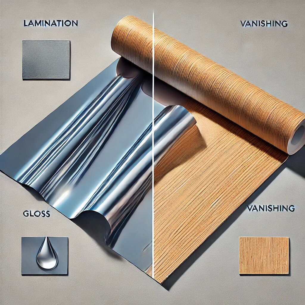 Printing Knowledge Sharing: prabédan antarane lamination lan varnishing