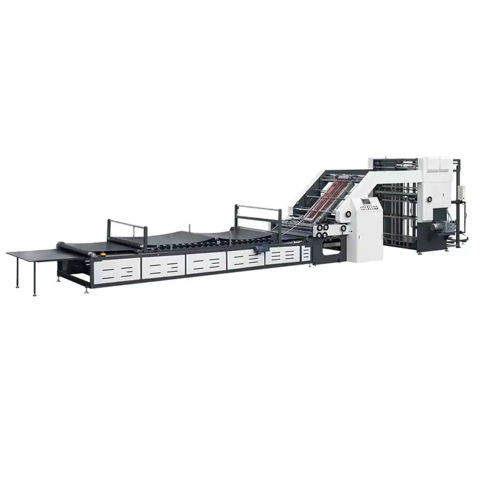 GFMH-1300 5ply Semi-otomatis Flute Laminator